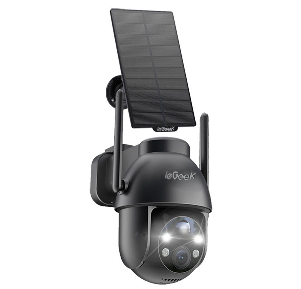 ieGeek Überwachungskamera 1 Stück 2K 3MP HD Überwachungskamera Aussen Solar (Aussen, Außenbereich, Outdoor, 360° PTZ Überwachungskamera Aussen Akku 2.4GHz WLAN Kamera, mit PIR Bewegungsmelder mit Flutlicht Farb-Nachtsicht 2-Wege-Audio, 4-fachen Digitalzoom,3 Alarmmodi,4 Bildschirme gleichzeitig anzeigen) ieGeek Überwachungskamera 1 Stück 2K 3MP HD Überwachungskamera Aussen Solar (Aussen, Außenbereich, Outdoor, 360° PTZ Überwachungskamera Aussen Akku 2.4GHz WLAN Kamera, mit PIR Bewegungsmelder mit Flutlicht Farb-Nachtsicht 2-Wege-Audio, 4-fachen Digitalzoom,3 Alarmmodi,4 Bildschirme gleichzeitig anzeigen) von ieGeek