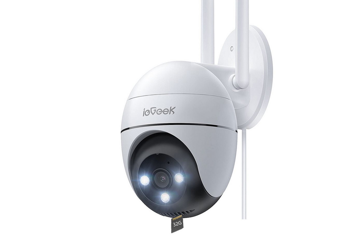 ieGeek Überwachungskamera 1 Stück 2K Überwachungskamera Aussen PTZ Outdoor WLAN IP Kamera (Aussen, AuBenbereich, außen, überwachung außen WiFi Dome Camera mit Farbiger Nachsicht, Zwei-Wege-Audio Bewegungserkennung Mensch Bewegungsmelder, 24/7 Aufnahme,& Ton und Lichtalarm) ieGeek Überwachungskamera 1 Stück 2K Überwachungskamera Aussen PTZ Outdoor WLAN IP Kamera (Aussen, AuBenbereich, außen, überwachung außen WiFi Dome Camera mit Farbiger Nachsicht, Zwei-Wege-Audio Bewegungserkennung Mensch Bewegungsmelder, 24/7 Aufnahme,& Ton und Lichtalarm) von ieGeek