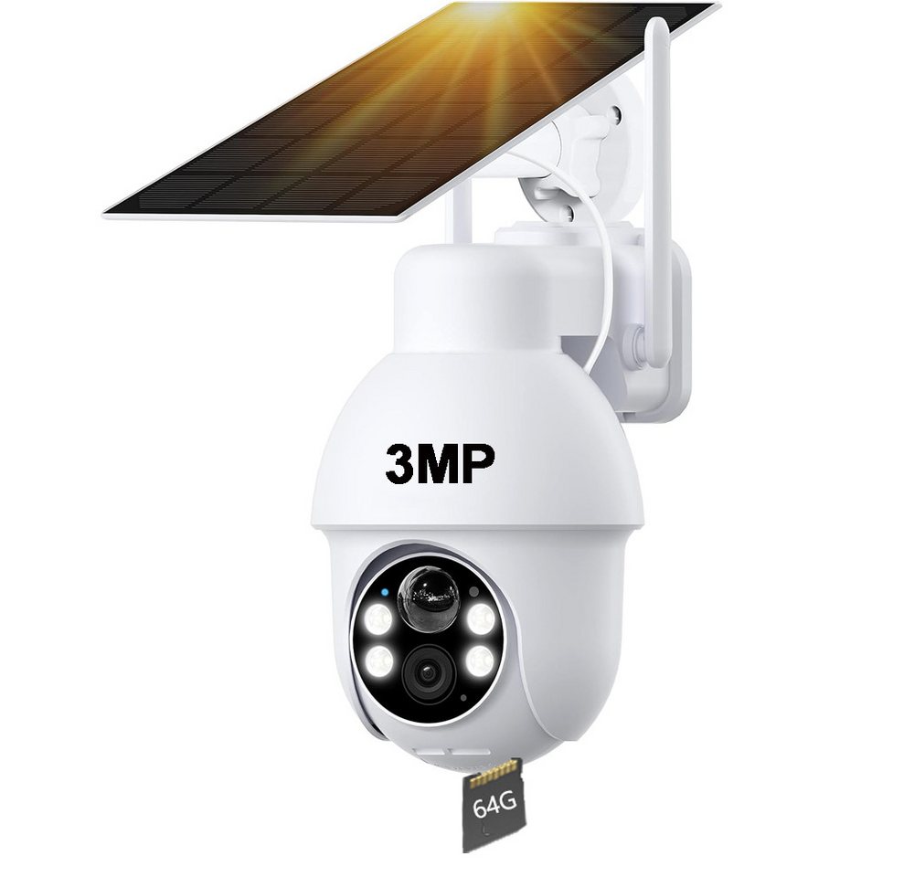 ieGeek Überwachungskamera 2K 3MP HD Überwachungskamera Aussen Akku Solar 360° PTZ IP Kamera (Aussen, Außenbereich,Home,Schule,Geschäft,Wald,Farm,Campingbus,Straße, Zugriffskontrolle für mehrere Benutzer und 2-Wege-Audio, Drahtlose WiFi kamera mit 360°-Ansicht & Bewegungserkennung Waterproof, 15M Infrarot-Nachtsicht,PIR Erkennung 350°/90° Schwenkbar,Alexa) ieGeek Überwachungskamera 2K 3MP HD Überwachungskamera Aussen Akku Solar 360° PTZ IP Kamera (Aussen, Außenbereich,Home,Schule,Geschäft,Wald,Farm,Campingbus,Straße, Zugriffskontrolle für mehrere Benutzer und 2-Wege-Audio, Drahtlose WiFi kamera mit 360°-Ansicht & Bewegungserkennung Waterproof, 15M Infrarot-Nachtsicht,PIR Erkennung 350°/90° Schwenkbar,Alexa) von ieGeek