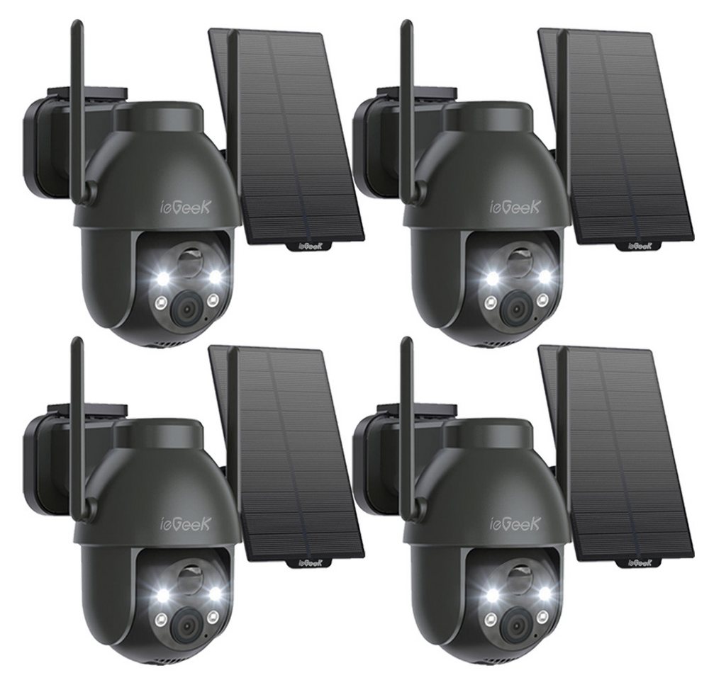 ieGeek Überwachungskamera 2K 3MP Überwachungskamera Aussen Akku Solar 360° PTZ WLAN Kamera (Aussen, Außenbereich, Außen, außen/innen, Überwachung Außen mit Solarpanel PIR Bewegungsmelder Farb-Nachtsicht, 2.4GHz WLAN Kamera Zwei-Wege-Audio kompatibel Alexa, 4 Facher Digitalzoom 3 Alarmmodi 4dBi Antenne) ieGeek Überwachungskamera 2K 3MP Überwachungskamera Aussen Akku Solar 360° PTZ WLAN Kamera (Aussen, Außenbereich, Außen, außen/innen, Überwachung Außen mit Solarpanel PIR Bewegungsmelder Farb-Nachtsicht, 2.4GHz WLAN Kamera Zwei-Wege-Audio kompatibel Alexa, 4 Facher Digitalzoom 3 Alarmmodi 4dBi Antenne) von ieGeek