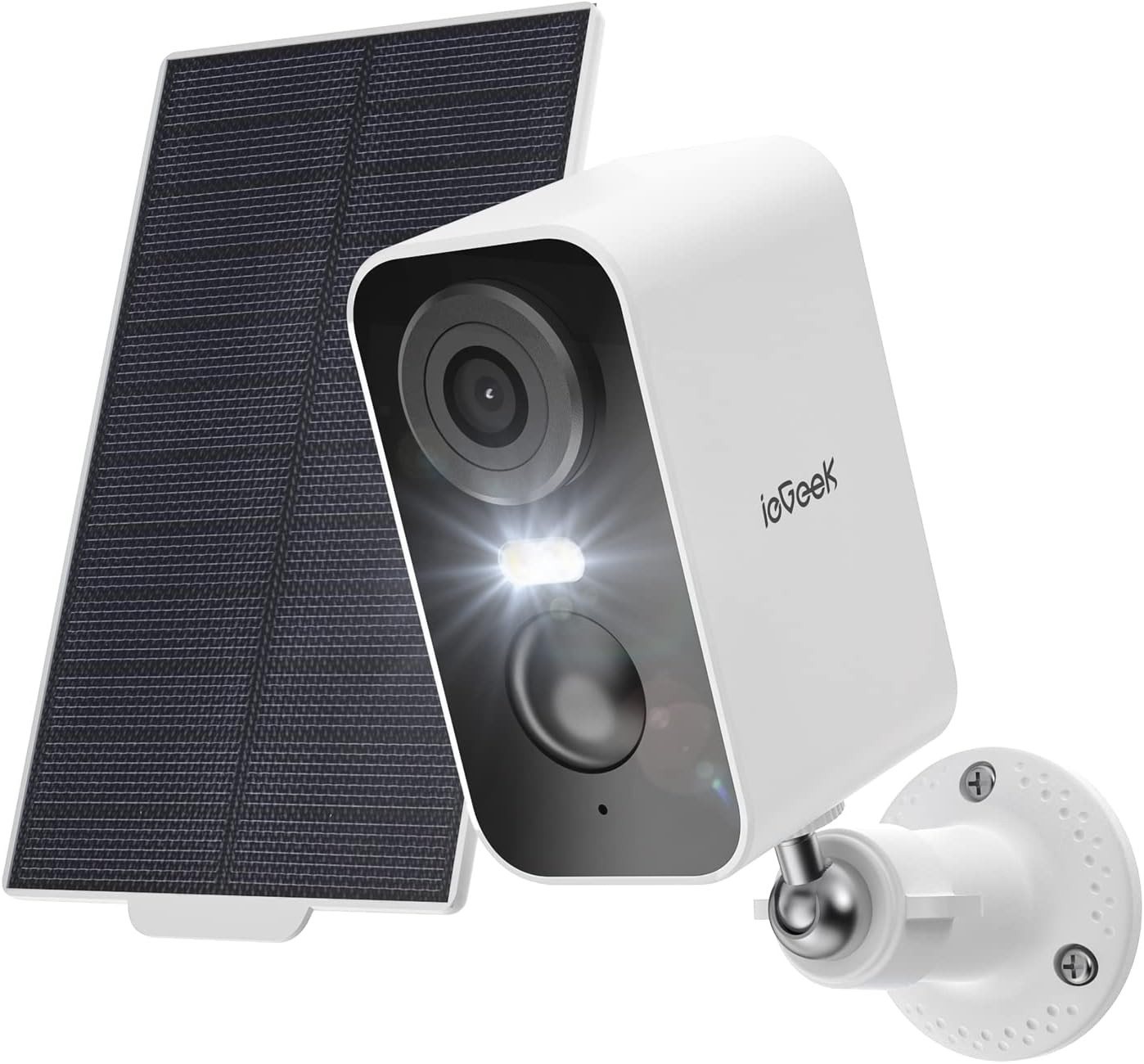 ieGeek Überwachungskamera 2K Überwachungskamera Aussen Akku Solar WLAN mit Bunte Nachtsicht PIR (Außenbereich Aussen Außen, 2K WiFi Wireless FHD Nachtsicht 5200 mAh Akku mit Solarpanel, WiFi Kamera Outdoor mit PIR Bewegungsmelder,2-Wege-Audio, Spotlights, Unterstützung PIR-Personenerkennung Cloud/TF Karte Storage) ieGeek Überwachungskamera 2K Überwachungskamera Aussen Akku Solar WLAN mit Bunte Nachtsicht PIR (Außenbereich Aussen Außen, 2K WiFi Wireless FHD Nachtsicht 5200 mAh Akku mit Solarpanel, WiFi Kamera Outdoor mit PIR Bewegungsmelder,2-Wege-Audio, Spotlights, Unterstützung PIR-Personenerkennung Cloud/TF Karte Storage) von ieGeek