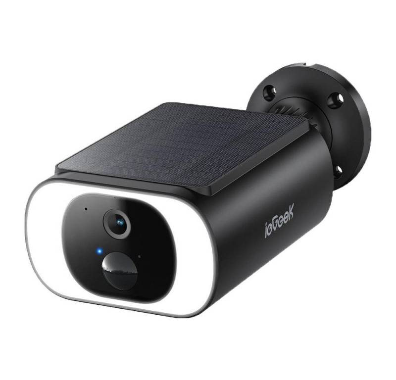 ieGeek Überwachungskamera Überwachungskamera aussen akku 2K Kamera WiFi 6 Solarstromversorgung (Aussen Außenbereich, Integriertes Mikrofon, Eingebaute Lautsprecher, H.265 Kompression, 200 Lumen -Ringlicht, 1-tlg., Hohe Erfolgsrate -Paarung, 5000mah Lithiumbatterie, IP65 Schutz) ieGeek Überwachungskamera Überwachungskamera aussen akku 2K Kamera WiFi 6 Solarstromversorgung (Aussen Außenbereich, Integriertes Mikrofon, Eingebaute Lautsprecher, H.265 Kompression, 200 Lumen -Ringlicht, 1-tlg., Hohe Erfolgsrate -Paarung, 5000mah Lithiumbatterie, IP65 Schutz) von ieGeek