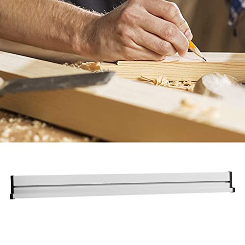 Gehrungsschiene 75 Typ 800 mm T-Schienen, DIY T-Nut Gehrungsschienenlehre Aluminium-T-Nut, Holzbearbeitungs-Tischkreissäge Mini-T-Schiene für Zaunbefestigung von ieLsngai