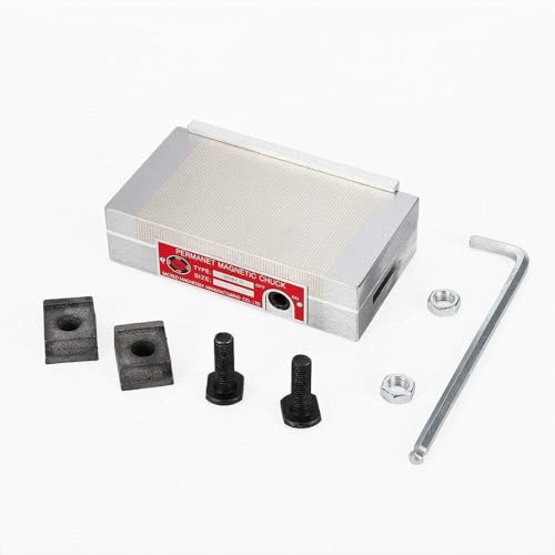 Magnetspannplatte Permanent Magnetic Chuck, 100 X175mm Magnetspannplatte Magnetfutter Permanente Spannplatte Magnettisch 100N-120N von ieLsngai