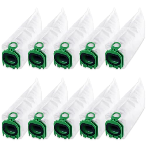10 Stück Staubsaugerbeutel für Vorwerk Kobold VB100 VB 100 FP100 FP 100 Kompatibel mit Vorwerk VB100 Akku-Staubsauger Ersatz FP100 Filtertüten Zubehör Staubbeutel für VB100 Akku-Staubsauger von iecolike