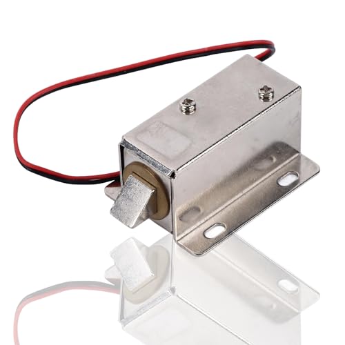 ieron DC 12V 0.6A Mini Elektromagnetisches Schloss Schrank Schublade Intelligente Magnetspule Elektroschloss Zugangskontrolle für Tür Schrank Schublade ieron DC 12V 0.6A Mini Elektromagnetisches Schloss Schrank Schublade Intelligente Magnetspule Elektroschloss Zugangskontrolle für Tür Schrank Schublade von Ieron