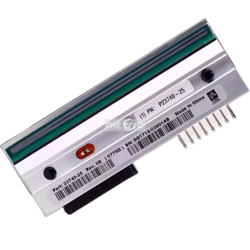 P1046696-099 Druckkopf für Zebra ZE500-4 Thermo-Etikettendrucker, 200 dpi, Original P23740-25 von ifgswopq