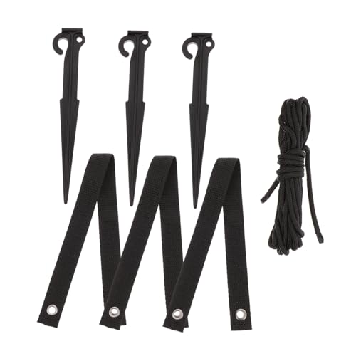 ifundom 1 Satz Baumstützankern für Junge Pflanzen Pflanzenstützsystem mit Kunststoffankern Lochgewebebändern und Schnur Stabilisierung für Obstbäume und Gartenpflanzen ifundom 1 Satz Baumstützankern für Junge Pflanzen Pflanzenstützsystem mit Kunststoffankern Lochgewebebändern und Schnur Stabilisierung für Obstbäume und Gartenpflanzen von ifundom