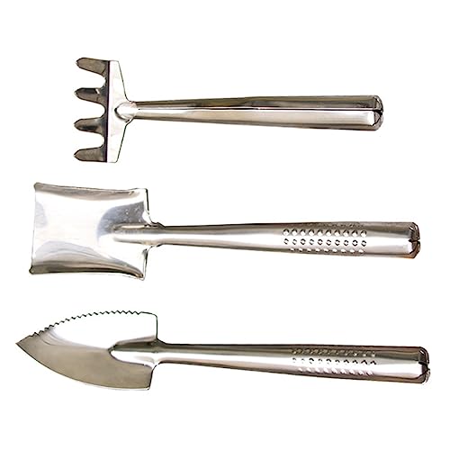 ifundom 1 Satz Gartenwerkzeug Set Teiliges Gartenschaufel Set Handwerkzeuge für Gartenarbeit zum Umpflanzen Unkrautentfernen und Lockern von Erde Robust und Komfortabel für von ifundom