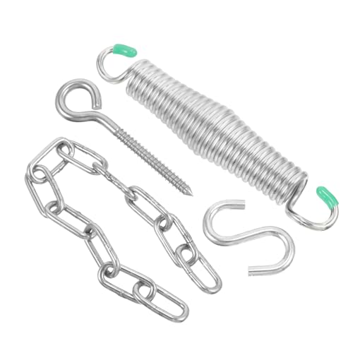 ifundom 1 Satz Hängesessel Set Spiralfeder Kit für Hängesessel Sandbags Pflanzen Verzinkter für Garten Terrasse und Camping von ifundom