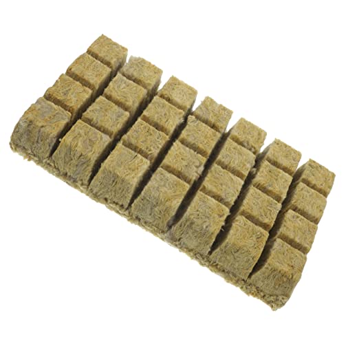 ifundom Gemüseanzuchtwürfel Hydroponik Starter 36X36X40Mm Erdlose Anzuchtblöcke für Pflanzen Hohe Erfolgsrate bei Transplantation Geeignet für Obst Gemüse und Blumen Hydrokultur Zubehör von ifundom
