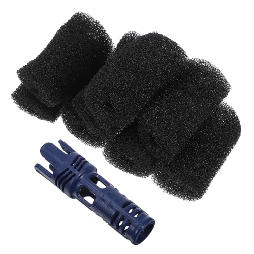 ifundom 1 Set Schwimmbadreiniger Schlauch Poolzubehör Pool Sweep Tail Scrubber Tail Scrubbers Ersatzschwamm Schwarz von ifundom