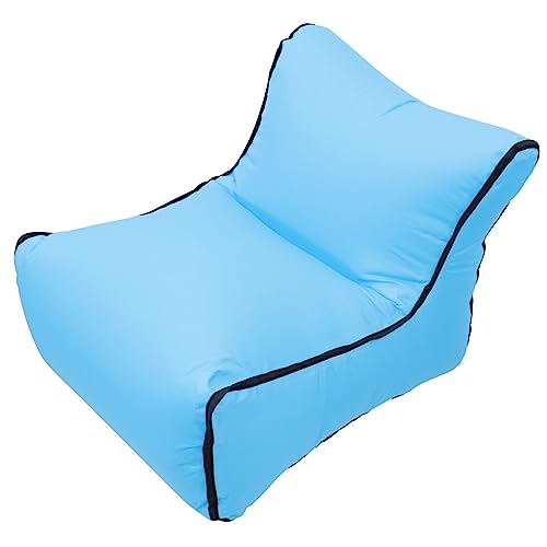 ifundom 1 Stück Faltbarer Luftsofa für Outdoor Tragbares Aufblasbares Schlafsofa Himmelblau für Strand Camping und Garten Bietet und Unterstützung für Rücken und Nacken ifundom 1 Stück Faltbarer Luftsofa für Outdoor Tragbares Aufblasbares Schlafsofa Himmelblau für Strand Camping und Garten Bietet und Unterstützung für Rücken und Nacken von ifundom