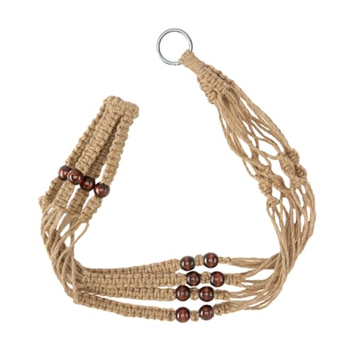 ifundom 1 Stück Hängende Netzbeutelkorb hängende Korb Jute Anlage Hängepflanze drinnen Makramee Pflanzkörbe gewebter Hängekorb Blumentopfhalter Hängekorb aus Baumwollseil Hanfseil ifundom 1 Stück Hängende Netzbeutelkorb hängende Korb Jute Anlage Hängepflanze drinnen Makramee Pflanzkörbe gewebter Hängekorb Blumentopfhalter Hängekorb aus Baumwollseil Hanfseil von ifundom