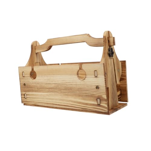 ifundom 1 Stück Klapptisch aus Holz Faltbare Tabelle Strand Schreibtisch im Freien Tisch für den Außenbereich beistelltisch Picknicktische für draußen Picknicktisch Holz Camping Klapptisch von ifundom