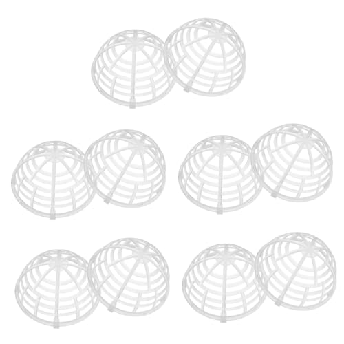 ifundom 10 Stück Bepflanzungsabdeckung Moosbälle Für Schildkrötenbecken Talgbälle Für Vogelfutterspender Javamoos Set Aquarium Ornamente Garnelenbälle Moosbälle Lebendes von ifundom