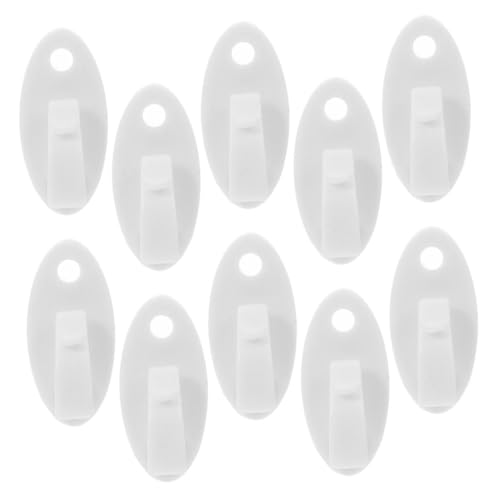 ifundom 10 Stück Haken Kunststoff Lichterkettenhaken Zum Aufhängen Selbstklebender Kabel Organizer Robuster Kabel Organizer Schraubmontage Kabel Organizer Seilmanagement Clips von ifundom