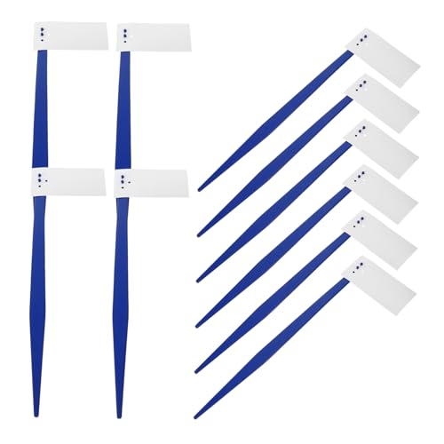 ifundom 10 Stück Teiliges Pflanzenschild Wiederverwendbare Robuste Gartenstecker Wetterfestem Material Beschriftbar für Beet Blumentopf und Innen Sowie Außenbereich Praktische ifundom 10 Stück Teiliges Pflanzenschild Wiederverwendbare Robuste Gartenstecker Wetterfestem Material Beschriftbar für Beet Blumentopf und Innen Sowie Außenbereich Praktische von ifundom