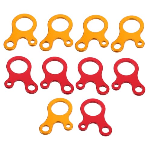 ifundom 10 Stück Zeltschnur Spanner Aluminium Seilspanner für Camping Windfeste Zeltleine mit Einfacher Anpassung Robuste Abspannleinen für Outdoor Aktivitäten ifundom 10 Stück Zeltschnur Spanner Aluminium Seilspanner für Camping Windfeste Zeltleine mit Einfacher Anpassung Robuste Abspannleinen für Outdoor Aktivitäten von ifundom