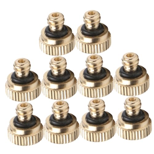 ifundom 10 Stück Zerstäuberdüsen Zerstäuberdüsen Niederdruck Gartensprüher Schlauchdüsen Sprühdüsen Sprinklersystem Für Sprühdüsen Stecker Sprühdüsen Sprühnebel Schlauchsprüher von ifundom