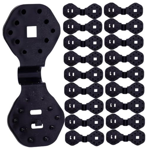 ifundom 100 Stück Sonnenschutz Clips Rund Robuste Schattentuch Klemmen mit Doppelt Sicherer Befestigung Reißfest Leicht Vielseitig für Garten Gewächshaus Pool und Outdoor Aktivitäten von ifundom