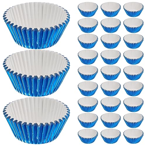 ifundom 100st Kuchenblech Cupcake-papiereinlagen Cupcake-Papiere Folie Backförmchen Aus Papier Mini-Cupcake-förmchen Backförmchen Papier Cupcake-Becher Aus Papier Hochzeit Aluminiumfolie von ifundom