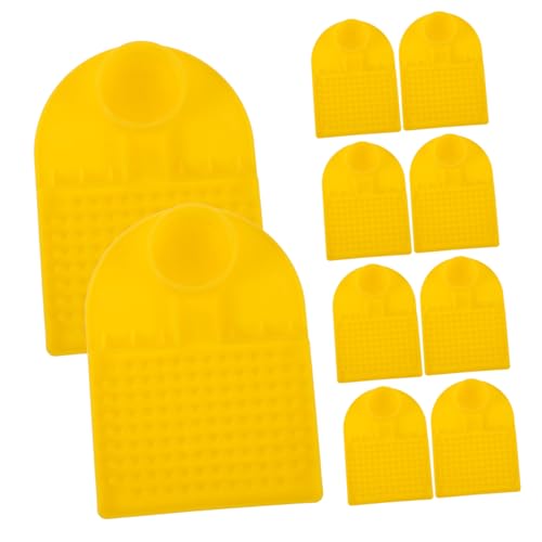 ifundom 12 Stück Teiliges Bee Hive Top Feeder Bienenkorb Futterspender mit Anti-diebstahl Sicheres Wasser Zuckersirup-füttern Bieneneingang Futterstation für Innen und Außenbereich von ifundom