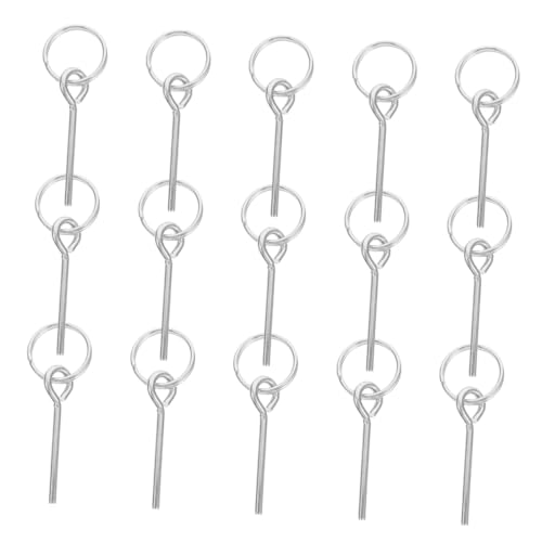 ifundom 15 Stück Zeltverbinder Zeltring Mit Stiften Zeltklemmen Zeltclips Zeltstangenringe Zeltteilzubehör Zeltstangenring Und Stift Zeltstangenbeschläge Zeltteile Verzinktes ifundom 15 Stück Zeltverbinder Zeltring Mit Stiften Zeltklemmen Zeltclips Zeltstangenringe Zeltteilzubehör Zeltstangenring Und Stift Zeltstangenbeschläge Zeltteile Verzinktes von ifundom