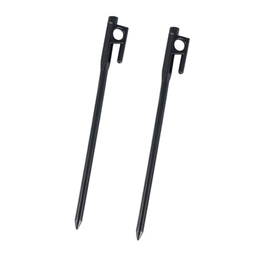 ifundom 2 STÜCK Metall Zeltheringe aus Gusseisen Robuste Sturmfeste Zeltnägel für Strand Schnee Bergsteigen und Outdoor Camping Verschleißfest und Bruchstabil ifundom 2 STÜCK Metall Zeltheringe aus Gusseisen Robuste Sturmfeste Zeltnägel für Strand Schnee Bergsteigen und Outdoor Camping Verschleißfest und Bruchstabil von ifundom