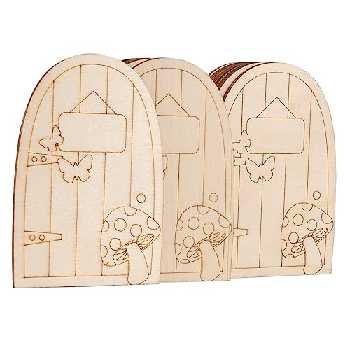 ifundom 2 Sätze Fairy Door Mit Nachrichtentafel Dekorative Gartenverzierung Tür Modelle Für Gestaltung Und Besondere Anlässe 20 Stück * 2 ifundom 2 Sätze Fairy Door Mit Nachrichtentafel Dekorative Gartenverzierung Tür Modelle Für Gestaltung Und Besondere Anlässe 20 Stück * 2 von ifundom