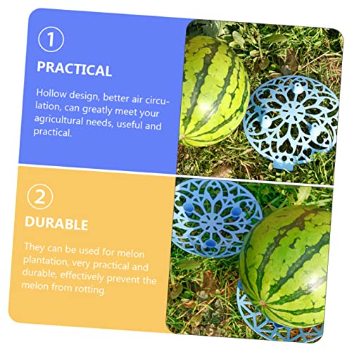 ifundom 2 Sätze Faustsicheres Tablett Inhaber Melone Squash-stützwiege Unterstützt Selbst Unterstützung Stützgitter Für Den Garten Obstständer Plastik Blue 3 Stück * 2 ifundom 2 Sätze Faustsicheres Tablett Inhaber Melone Squash-stützwiege Unterstützt Selbst Unterstützung Stützgitter Für Den Garten Obstständer Plastik Blue 3 Stück * 2 von ifundom