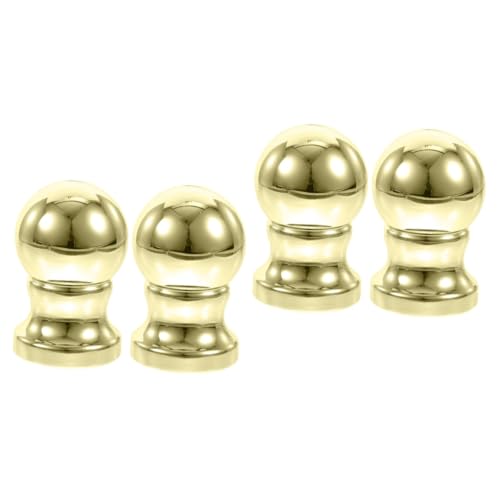 ifundom 2 Sätze Flaggenmast Finial Kugeln Goldene Flaggenpole Topper Ornamente Einfache Installation Langlebige Materialien Dekoration Für Gartenflaggen 2 Stücke * 2 ifundom 2 Sätze Flaggenmast Finial Kugeln Goldene Flaggenpole Topper Ornamente Einfache Installation Langlebige Materialien Dekoration Für Gartenflaggen 2 Stücke * 2 von ifundom