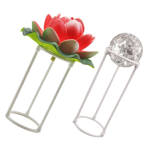 ifundom 2 Sätze Zerstäuberhalter Spritzschutz Aus Kunststoff Befeuchterabdeckung Steingarten-spritzschutz Für Luftbefeuchter Spritzschutz Für Springbrunnen Im Steingarten Plastik von ifundom
