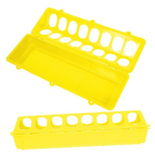 ifundom 2 Stück Automatischer Vogelfuttertrog PP Langer Futterbehälter für Tauben Kanarienvögel Wellensittiche Praktisch Leicht zu Reinigen für Vogelkäfige Geeignet ifundom 2 Stück Automatischer Vogelfuttertrog PP Langer Futterbehälter für Tauben Kanarienvögel Wellensittiche Praktisch Leicht zu Reinigen für Vogelkäfige Geeignet von ifundom