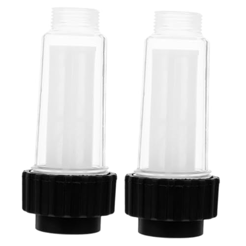 ifundom 2 Stück Die Filterkartusche Hochdruckreinigerdüse Schlaucheinlassfilter Hochdruckreiniger Filter Filteraufsatz Druckschlauchdüse stecker für poolpumpe Waschfilter pp Transparent ifundom 2 Stück Die Filterkartusche Hochdruckreinigerdüse Schlaucheinlassfilter Hochdruckreiniger Filter Filteraufsatz Druckschlauchdüse stecker für poolpumpe Waschfilter pp Transparent von ifundom