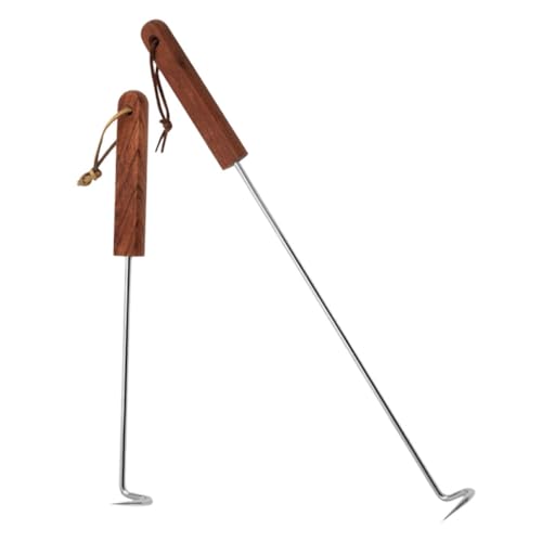 ifundom 2 Stück Edelstahl Fleischhaken Bbq Grillzubehör mit Langem Griff Praktischer Meat Flipper für Wenden und Aufhängen von Fleisch Robust und Hitzebeständig für Grill Camping Picknick ifundom 2 Stück Edelstahl Fleischhaken Bbq Grillzubehör mit Langem Griff Praktischer Meat Flipper für Wenden und Aufhängen von Fleisch Robust und Hitzebeständig für Grill Camping Picknick von ifundom