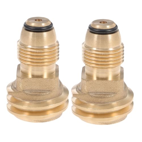 ifundom 2 Stück Gasflaschen Adapter Schnellkupplung Anschluss Campingkocher Tankverbinder aus Kupfer und Gummi Langlebig Leicht und Tragbar ifundom 2 Stück Gasflaschen Adapter Schnellkupplung Anschluss Campingkocher Tankverbinder aus Kupfer und Gummi Langlebig Leicht und Tragbar von ifundom