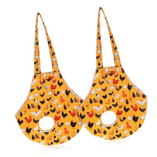 ifundom 2stücke Hühnerhaltertasche Aus Segeltuch Mit Verschluss Und Beinlöchern Für Haustiertransport Huhneträger Tasche Für Hühner Reisen von ifundom