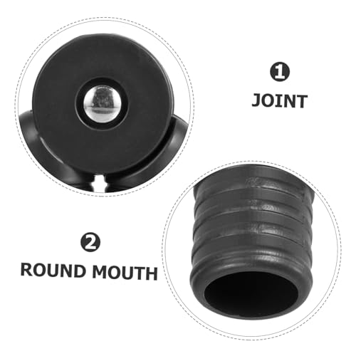 ifundom 2 Stück Lounge Chair Fitting Connector Kunststoff Gelenkadapter für Klappbare Liegestühle Robuster Tube Adapter für Effizientes Falten Tragbar und Langlebig Passend für Recliner von ifundom