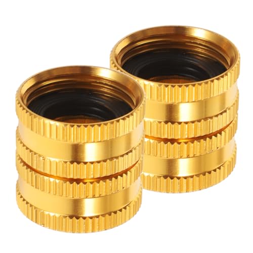 ifundom 2 Stück Messing Doppel weiblich Gartenschlauch adapter Langlebiger Schlauchverbinder für Universellen Einsatz in Garten Landwirtschaft und Industrie Wiederverwendbar Robust und ifundom 2 Stück Messing Doppel weiblich Gartenschlauch adapter Langlebiger Schlauchverbinder für Universellen Einsatz in Garten Landwirtschaft und Industrie Wiederverwendbar Robust und von ifundom