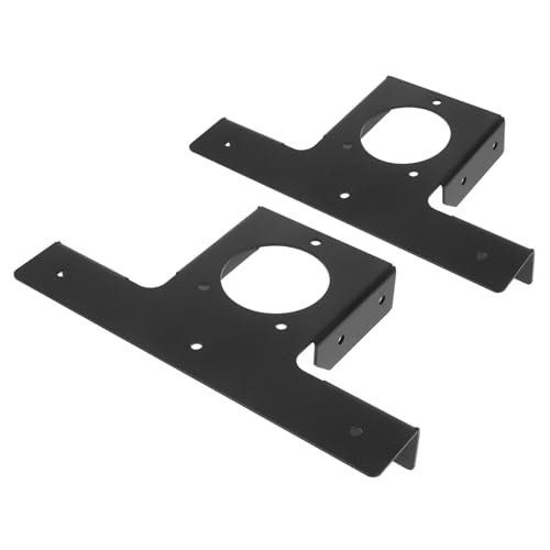 ifundom 2 Stück Pergola-Halterung pergola Halterung Terrassstrahlträger Pergola -Unterstützungsklasse Balkenhalterung Deck -Pergola -Armaturen Dach Riser Beam Bracket Kit Eisen Black von ifundom