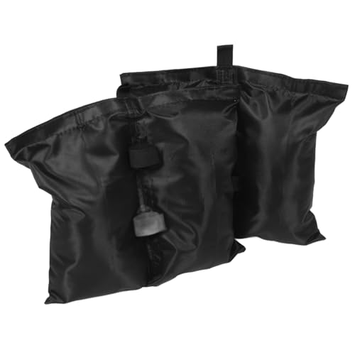 ifundom 2 Stück Robuste Sandtaschen für Zeltgewichte Extra Große Wetterfeste Sandsäcke für Sonnenschirme und Sportgeräte für Outdoor Aktivitäten von ifundom