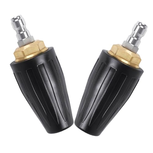 ifundom 2 Stück Rotierende Hochdruckreiniger Düse Aluminiumgehäuse Quick Connect Turbo-düse für Tiefenwirksame Reinigung Wetterfeste Langlebige Power Washer Tips mit Einzigartiger ifundom 2 Stück Rotierende Hochdruckreiniger Düse Aluminiumgehäuse Quick Connect Turbo-düse für Tiefenwirksame Reinigung Wetterfeste Langlebige Power Washer Tips mit Einzigartiger von ifundom