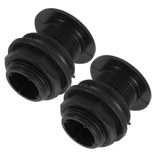 ifundom 2 Stück Teiliges Doppelgewinde Schottverschraubung für Wassertank und Regentonne Einfache Installation Robustes Verbindungselement für Gartenschlauch und Teichanschluss ifundom 2 Stück Teiliges Doppelgewinde Schottverschraubung für Wassertank und Regentonne Einfache Installation Robustes Verbindungselement für Gartenschlauch und Teichanschluss von ifundom