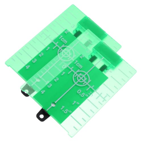ifundom 2 Stück Teiliges Grünes Zielbrett mit Ständer für Linienlaser Kreuzlinienlaser Reflektierende Oberfläche für Hohe Sichtbarkeit Magnetisch und Aufstellbar Langlebiges ifundom 2 Stück Teiliges Grünes Zielbrett mit Ständer für Linienlaser Kreuzlinienlaser Reflektierende Oberfläche für Hohe Sichtbarkeit Magnetisch und Aufstellbar Langlebiges von ifundom