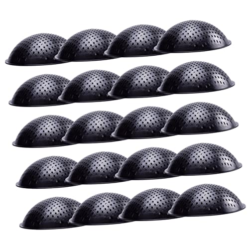 ifundom 20 Stück Atmungsaktive Drainagematten für Blumentöpfe Gasket zur Vermeidung von Bodenverlust für Bonsai und Pflanzenpflege Mesh Pads für Wasserführung von ifundom