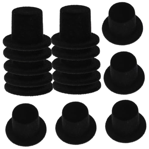 ifundom 20 Stück Teiliges Mini Zylinderhut Velours Kleine Weihnachts und Halloween Dekoration Vielseitig für DIY Clown und Schneemann Hüte Festliche Mini Hüte für Party und Puppenzubehör ifundom 20 Stück Teiliges Mini Zylinderhut Velours Kleine Weihnachts und Halloween Dekoration Vielseitig für DIY Clown und Schneemann Hüte Festliche Mini Hüte für Party und Puppenzubehör von ifundom