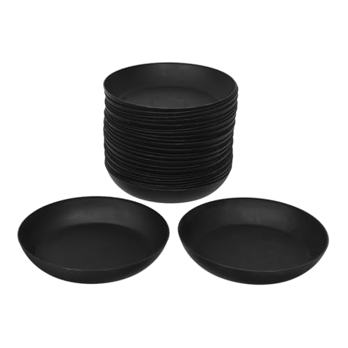 ifundom 25 Stück Runde Pflanzuntersetzer aus Robustem Kunststoff Wasserfest Leicht zu Reinigen Geeignet für Balkongarten und Bonsai Blumentöpfe Langlebige Pflanzgefäß Basis für Drinnen ifundom 25 Stück Runde Pflanzuntersetzer aus Robustem Kunststoff Wasserfest Leicht zu Reinigen Geeignet für Balkongarten und Bonsai Blumentöpfe Langlebige Pflanzgefäß Basis für Drinnen von ifundom