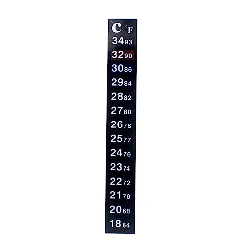 ifundom 3 STÜCKE Aquarium Thermometer Tragbares Patch Thermometer für Fischbecken Installieren Wasser Temperaturmesser für Aquarien und Fischteiche Stabile und Langlebige von ifundom