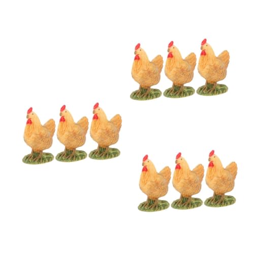 ifundom 3 Sätze Miniatur Hühnerfiguren Resin Hühner Deko Für Landschaften Und Zuhause Kreative Ornamente Für Fenster Schreibtisch Und Regal Robust Und Leicht Wohnkunst 3 Stücke * 3 ifundom 3 Sätze Miniatur Hühnerfiguren Resin Hühner Deko Für Landschaften Und Zuhause Kreative Ornamente Für Fenster Schreibtisch Und Regal Robust Und Leicht Wohnkunst 3 Stücke * 3 von ifundom